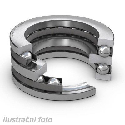 52318 Axiální kuličkové ložisko 75x155x88 mm dvousměrné