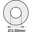 Podložky s vnitřním průměrem od 30 mm