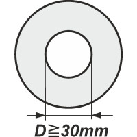 Podložky s vnitřním průměrem od 30 mm
