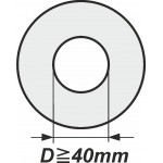 Podložky s vnitřním průměrem od 40 mm