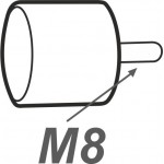 Silenbloky se závitem M8