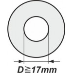 Podložky s vnitřním průměrem od 17mm