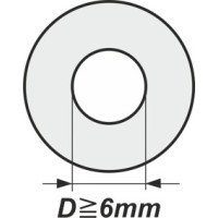 Podložky s vnitřním průměrem od 6mm