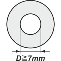 Podložky s vnitřním průměrem od 7mm