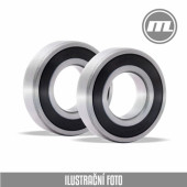 LOŽISKA PŘEDNÍHO KOLA AJP PR7 + GUFERA